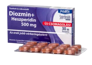 Maisto papildas JUTAVIT Diosminas + Hesperidinas (kojų venos) N30