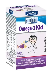 Maisto papildas JUTAVIT Omega-3 Kid VAIKAMS N45 kaps.