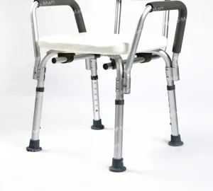 Dušo kėdė su nuimamais porankiais