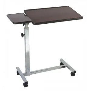 Ligonio staliukas virš lovos su ratukais