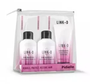 LINK-D kelioninis plaukų priežiūros rinkinys