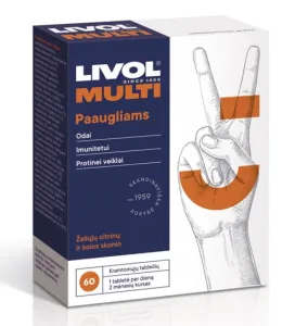 Maisto papildas paaugliams LIVOL MULTI TOTAL N60