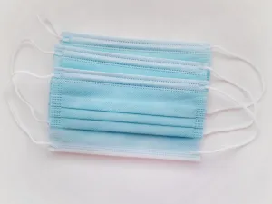 Medicininė 3-jų sluoksnių vienkartinė veido kaukė, steriliame įpakavime (10 vnt)