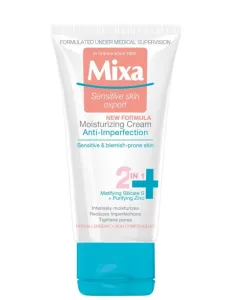 MIXA Anti - Imperfection 2 in 1 drėkinamasis kremas problematiškai odai 50ml