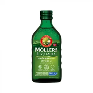 Žuvų taukai MOLLER'S 250ml