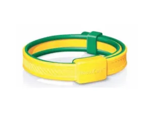 Apyrankė nuo uodų, erkių, mašalų MOUSTICARE N1 (geltona)