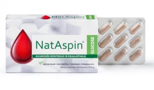 Maisto papildas NATASPIN Glucose kapsulės N30