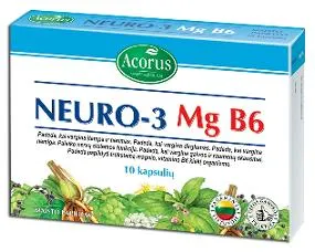 Maisto papildas NEURO-2 Mg B6 N10