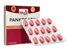 Maisto papildas NIKSEN Pankreatin 200mg tabletės N15