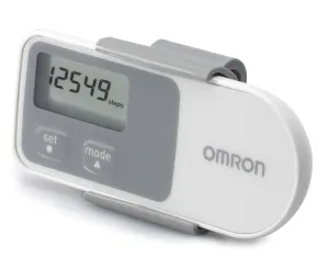 Žingsniamatis OMRON WALKING STYLE ONE 2.0 baltas (skaičiuoja žingsnius, nueitą kelią)
