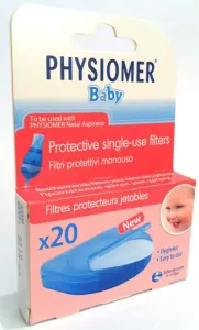Vienkartiniai filtrai nosies gleivių atsiurbikliui PHYSIOMER N20