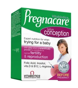 Maisto papildas planuojantiems kūdikį PREGNACARE CONCEPTION N30
