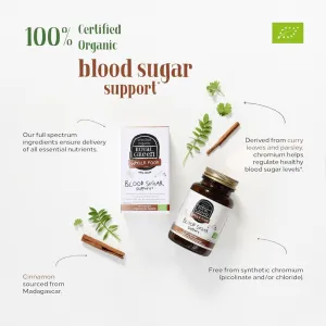 Maisto papildas ROYAL GREEN BIO Blood Sugar Support veganiškos kaps. N60