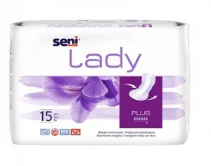 Įklotai urologiniai moterims SENI LADY Plus N15