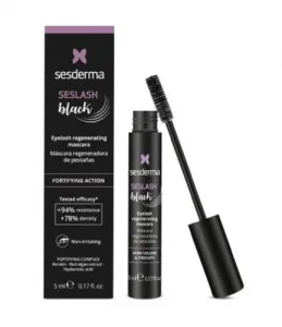 SESDERMA SESLASH blakstienas atkuriantis tušas (juodas) 5ml