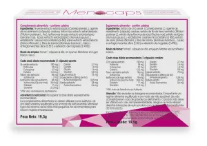 Maisto papildas SOTYA Menocaps N30