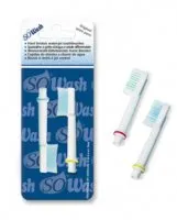 SoWash irigatoriaus antgaliai Hydro-šepetėliai su viena linijine vandens srove 2 vnt. (M kietumo šereliai)