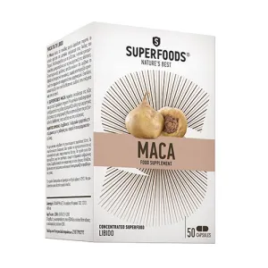 Maisto papildas SUPERFOODS MACA kapsulės N50
