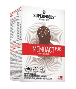Maisto papildas SUPERFOODS MEMOACT PLUS kapsulės N30