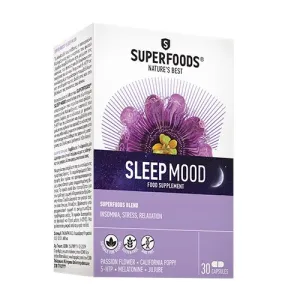 Maisto papildas SUPERFOODS SLEEPMOOD kapsulės N30
