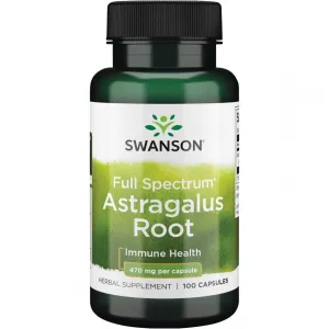 Maisto papildas ASTRAGALUS(KULKŠNĖ) 470mg N100 šaknis miltelių formoje