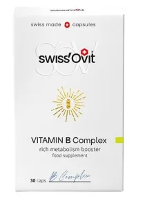 Maisto papildas SWISSOVIT vitamino B kompleksas, caps. N30