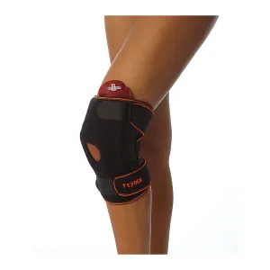 Elastinis kelio įtvaras sportininkams TEYDER Sport (juodas)