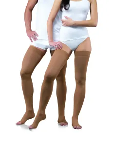 Kompresinės kojinės be pirštų TONUS ELAST LUX 2 klasė 0403L-2K