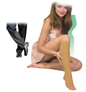 Kompresinės puskojinės be pirštų TONUS ELAST 1 klasė 0408-1K