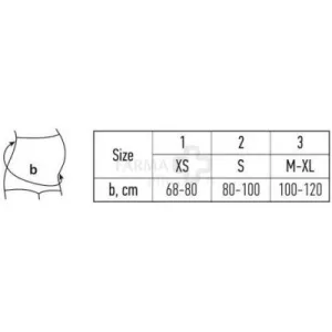 Palaikomasis diržas nėščioms TONUS ELAST GERDA LUX