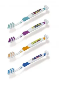 Dantų šepetėlis vaikams TRISA KID (3-6 m)