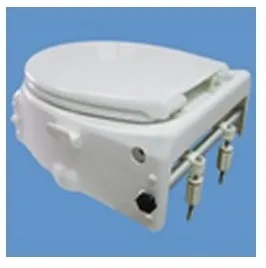 Tualeto paaukštinimas su dangčiu ir porankiais