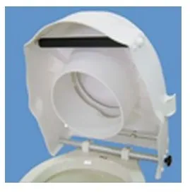 Tualeto paaukštinimas su dangčiu ir porankiais