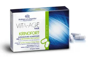 Maisto papildas VITA-AGE Hair Krinofort plaukams kapsulės N30