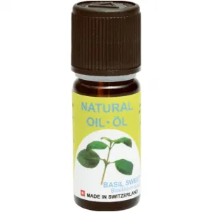 Saldžiųjų Bazilikų etrinis aliejus VIVASAN 10ml