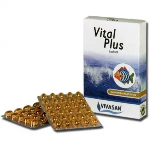 Lašišų taukai VITAL PLUS VIVASAN N60 (kaps.)
