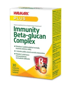 Maisto papildas WALMARK Immunity Beta - glucan Complex tabletės N30
