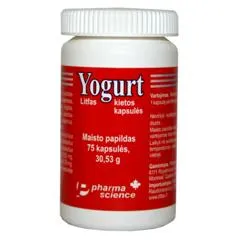 Maisto papildas YOGURT LITFAS N75