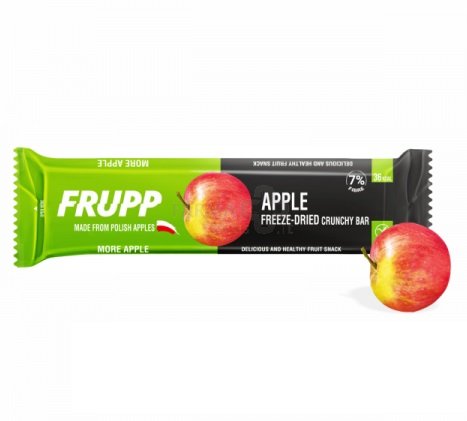 FRUPP liofilizuotų obuolių batonėlis 10g