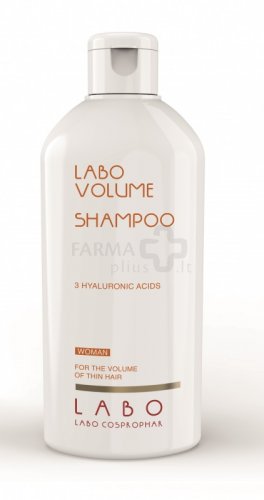 LABO VOLUME šampūnas suteikiantis apimties su 3 hialurono rūgštimis MOTERIMS 200ml