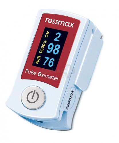 ROSSMAX SB210 pulsoksimetras su arterijų būklės patikra ir Bluetooth®