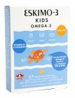 Maisto papildas ESKIMO-3 KIDS OMEGA-3 žuvų taukai vaikams apelsinų skonio kramtomos tabltės N27