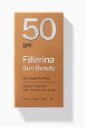 FILLERINA Sun Beauty veido kremas nuo saulės – SPF 50+ su Fillerina® 12 Hialurono rūgščių molekulėmis 50ml