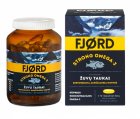 Maisto papildas FJORD STRONG OMEGA-3 žuvų taukai kapsulės N80
