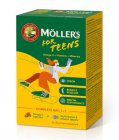 Maisto papildas MOLLER'S for Teens Omega - 3 ir vitaminų bei mineralų kompleksas paaugliams kapsulės/tabletės N28x28